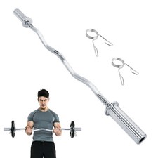 4ft 2" Olympic Barbell EZ Curl