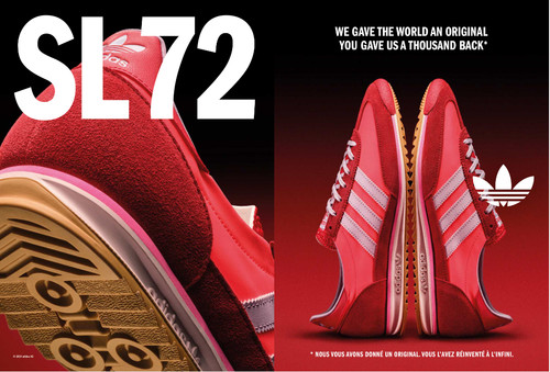 Pub advertising shoes adidas - advertising,