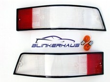 White/Red Tail Lights Porsche