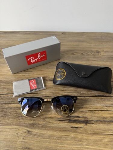 Rayban black gold blue - gold,