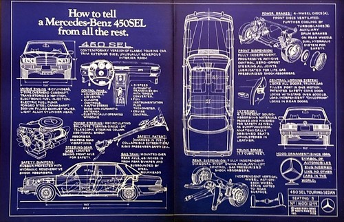 1975 mercedes benz 450sel - mercedes-benz,