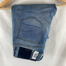 G Star Jeans W25 L30 High Straight WMN Blue Womens Ladies Stretch Brand New