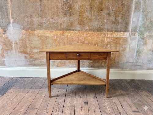 Antique primitive pine corner - antique,