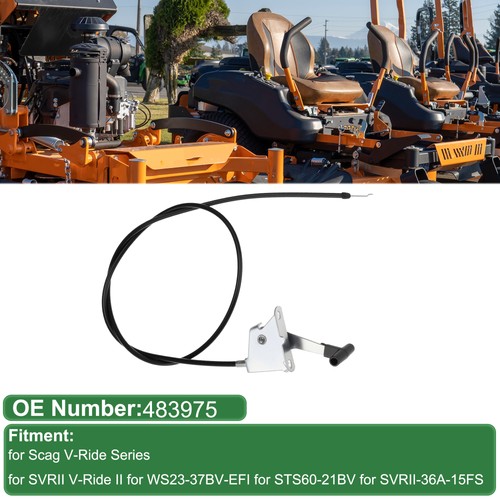 Lawn mower throttle cable for - lawn,