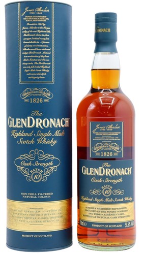 Glendronach cask strength - glendronach,