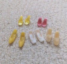 5 Pairs Of Vintage Barbie Doll