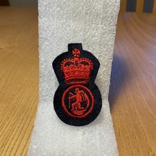 Rare HM Telegraph ships GPO petty officer Badge Queens Crown