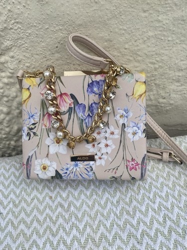 Aldo floral mini handbag with - aldo,