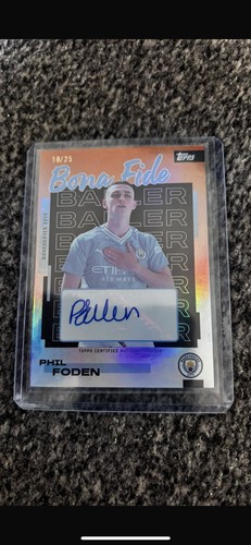 Phil foden autograph - autograph, /25