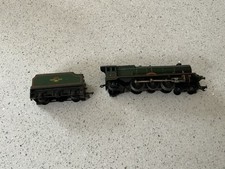 Hornby Triang oo Gauge Locomotive And Tender Princess Elizabeth Green