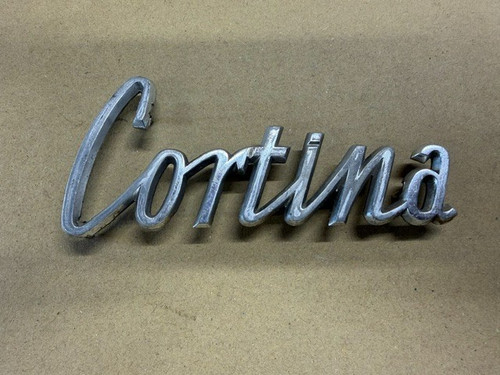 Ford cortina mk1 boot badge - mk1,