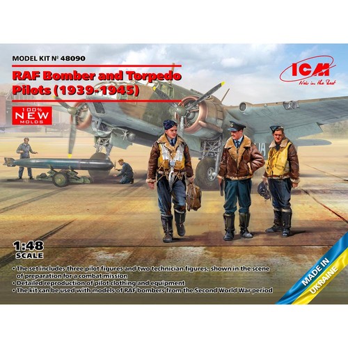 Icm 48090 raf bomber - 48090, &
