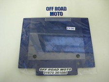 BLUE TRIALS BIKE NUMBER BOARD. ALL MODELS. BETA GAS GAS SHERCO MONTESA OSSA.