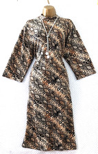 ZARA Black Beige Snake Print