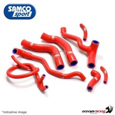 Samco hoses radiator kit color red for Ducati Hyperstrada 939 2016>2018