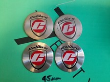 4x Calibre Alloy Wheel Stickers Logo 45mm Center Stickers  Bmw  d