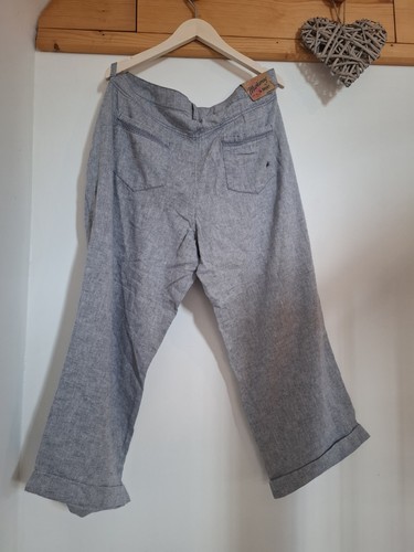 Ladies mantaray linen - ladies, blend
