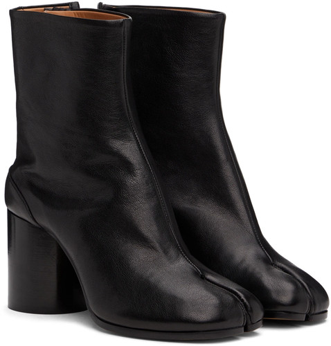 Black tabi ankle boots maison - ankle,