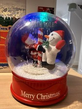 Vintage Mini Rotating Snow