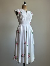 1940s Vintage Embroidered