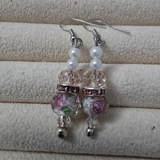 Handmade Rose Pink Bead  With