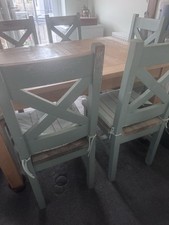 Oak Kitchen Table With 6 Chairs