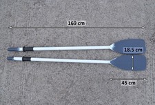 Pair paddles oars boat - of,
