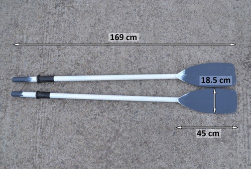 Pair paddles oars - of,