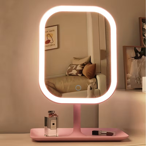 Led makeup mirror with lights - led,