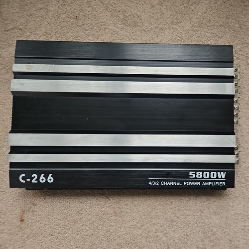 266 5800w 1450w - rms, 2/3/4