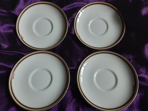 Wedgwood clio saucers - 4x,