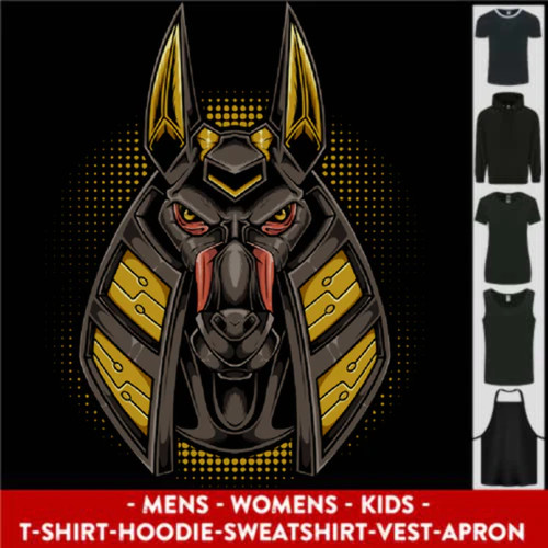 Anubis egyptian god mens - anubis,