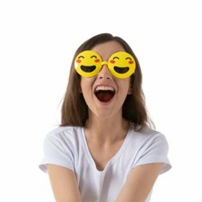 Funny Emoji Glasses Photobooth Funny Novelty Sunglasses Specs Fancy Dress