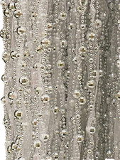 108" WHITE RIBBON AND SILVER