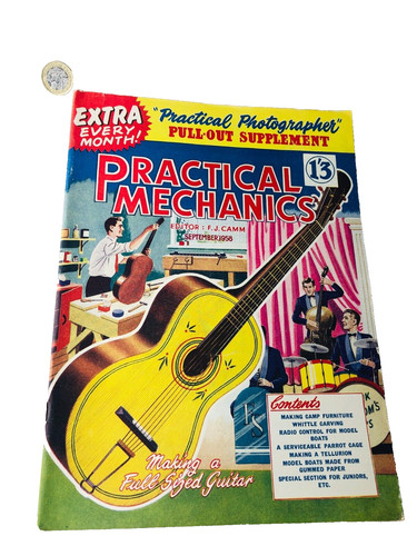 Magazine practical mechanics - magazine,