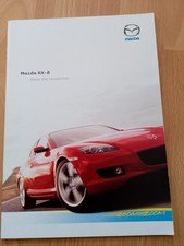 Mazda RX8 UK Sales and Vehicle Specification Brochures. New Old stock. 2005