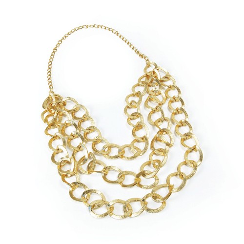 Bling gold chain necklace - mr,
