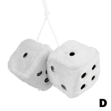 Soft Fluffy Furry Dice