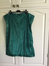 Cozee Home Crushed Velvet with Contrast Border Sham Pillowcsae Emerald Green X 2