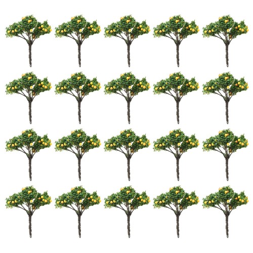 20pcs garden train layout - 20pcs,