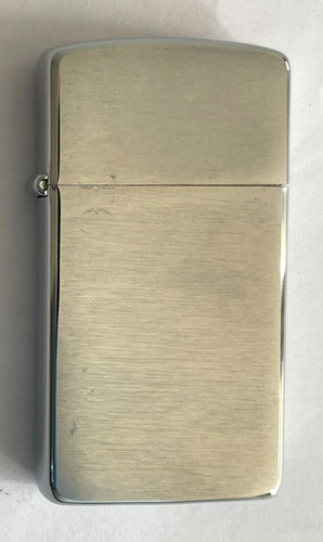 Slim zippo lighter brushed - slim,