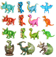 4D Dinosaur Balloon Foil 3D &4D Dino Balloons Birthday Decoration Supplies