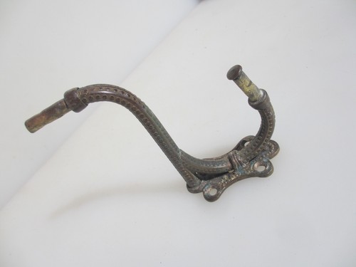 Antique brass hook french - antique, old