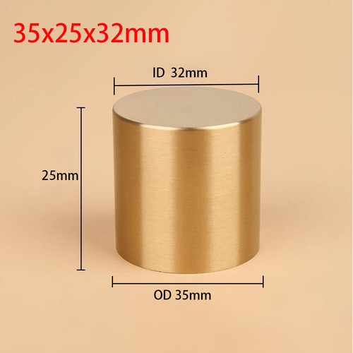 Brass table chair foot cover - chair,