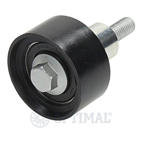 Timing belt deflection guide - deflection,