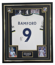 ** Patrick Bamford of Leeds Signed Shirt Autographed Jersey * & Certificate