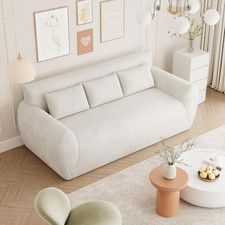 Corduroy 3 Seater Sofa, 200Cm