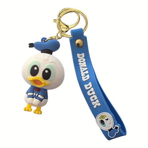 Donald duck keychain charm - donald,