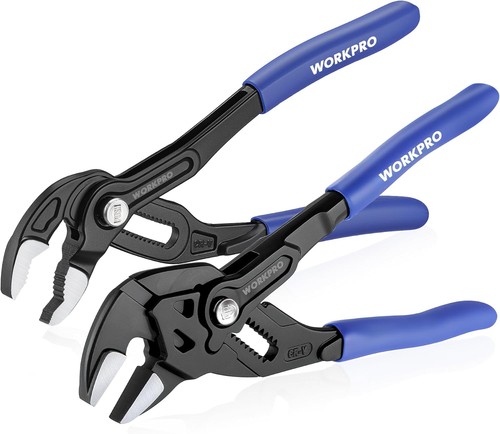 Workpro 2pc plier wrench - workpro, 7"