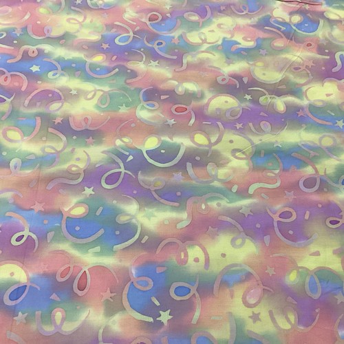 Hand dyed batik cotton fabric - hand,